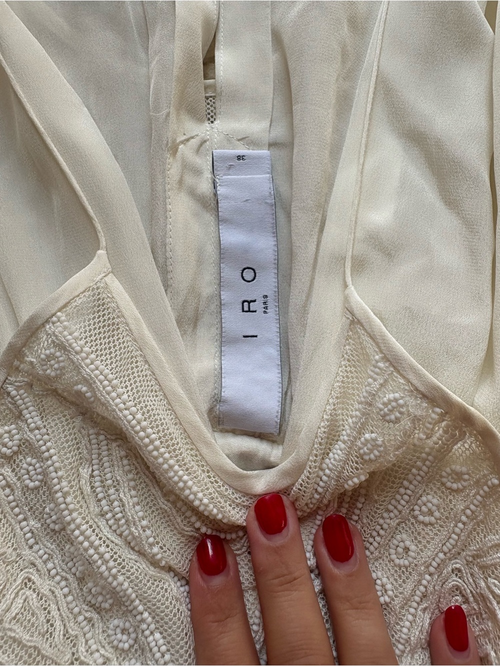 IRO Conor Ruffled Embellishment Mini Dress - Picture 3 of 4